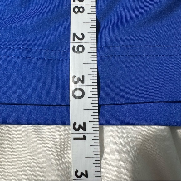 FootJoy Golf Shirt Pullover Collar 1/4 button Up Royal Blue Size 2XL - Picture 7 of 12